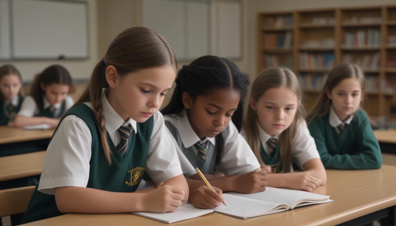 Students engaging in an empathetic learning environment